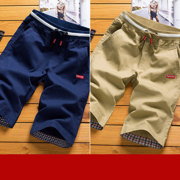 Cotton Shorts Men''s Capris Trend Summer Casual Loose Tooling Capris Wear Big Underpants